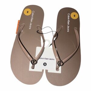 Calvin Klein Jeans Tan Sandals